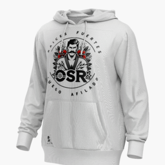 sudadera blanca OSR